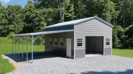 Choice Metal Buildings, 18' x 25' x 12'