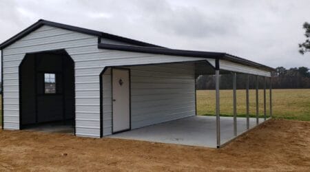 Choice Metal Buildings, 18' x 25' x 10′