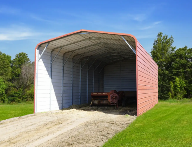Choice Metal Buildings, 18' x 35' x 12'