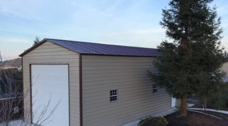 Choice Metal Buildings, 18' x 50' x 16'
