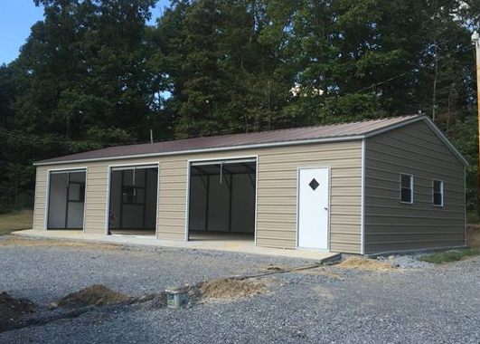 Choice Metal Buildings, 20' x 50' x 9'