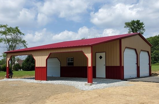 Choice Metal Buildings, 22' x 30' x 10'