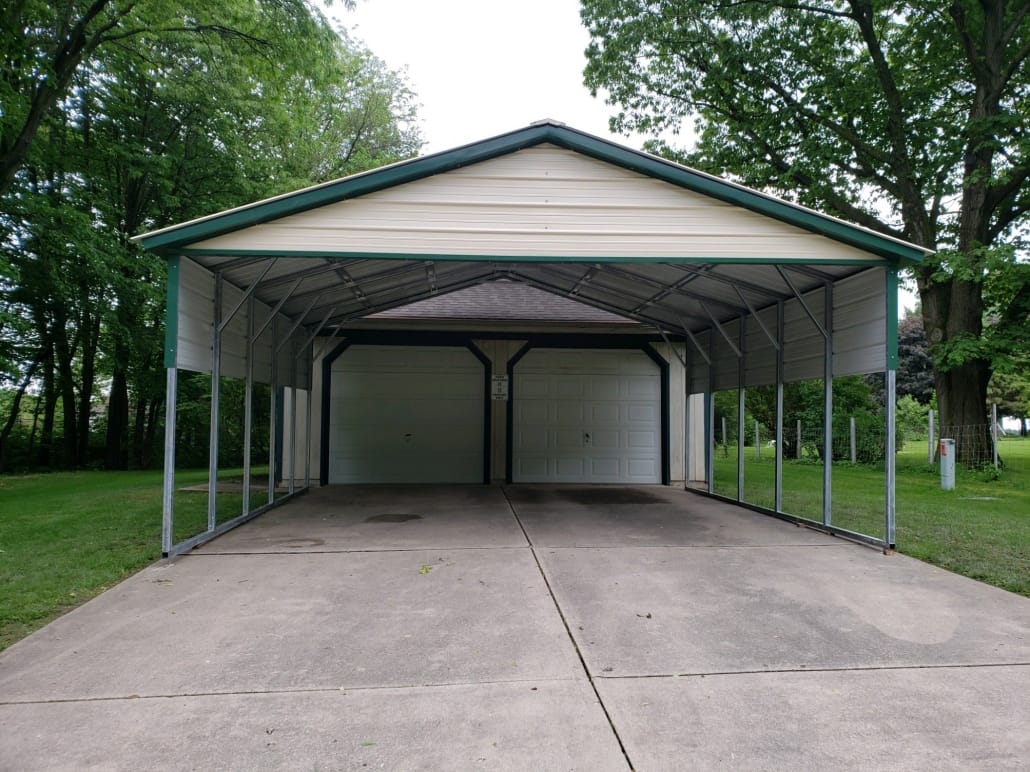 Choice Metal Buildings, 24' x 25' x 8'