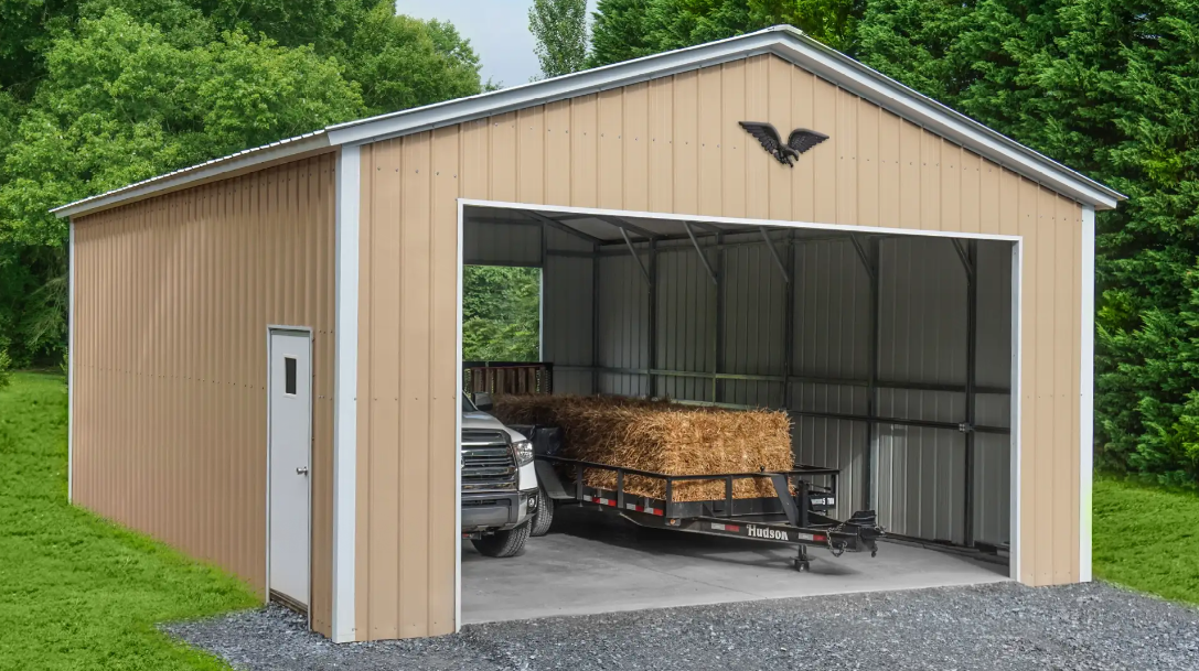 Choice Metal Buildings, 24' x 30' x 10′