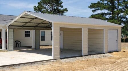 Choice Metal Buildings, 24' x 30' x 9'