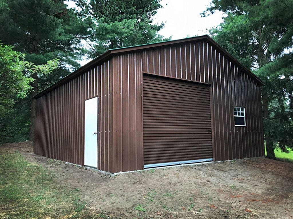 Choice Metal Buildings, 24′ x 35′ x 9′