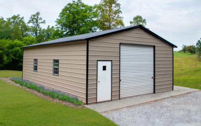 Choice Metal Buildings, 24′ x 35′ x 10′