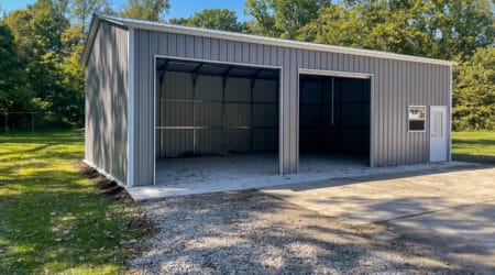 Choice Metal Buildings, 24' x 40' x 12'