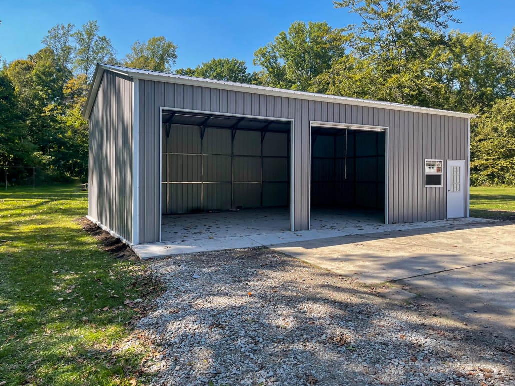 Choice Metal Buildings, 24' x 40' x 12'