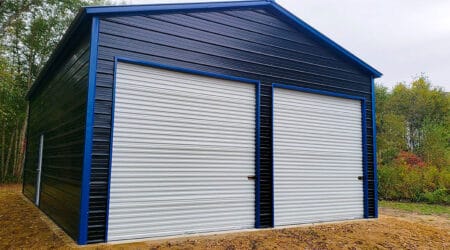 Choice Metal Buildings, 24' x 40' x 12'