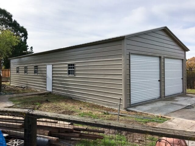 Choice Metal Buildings, 24' x 60' x 10'