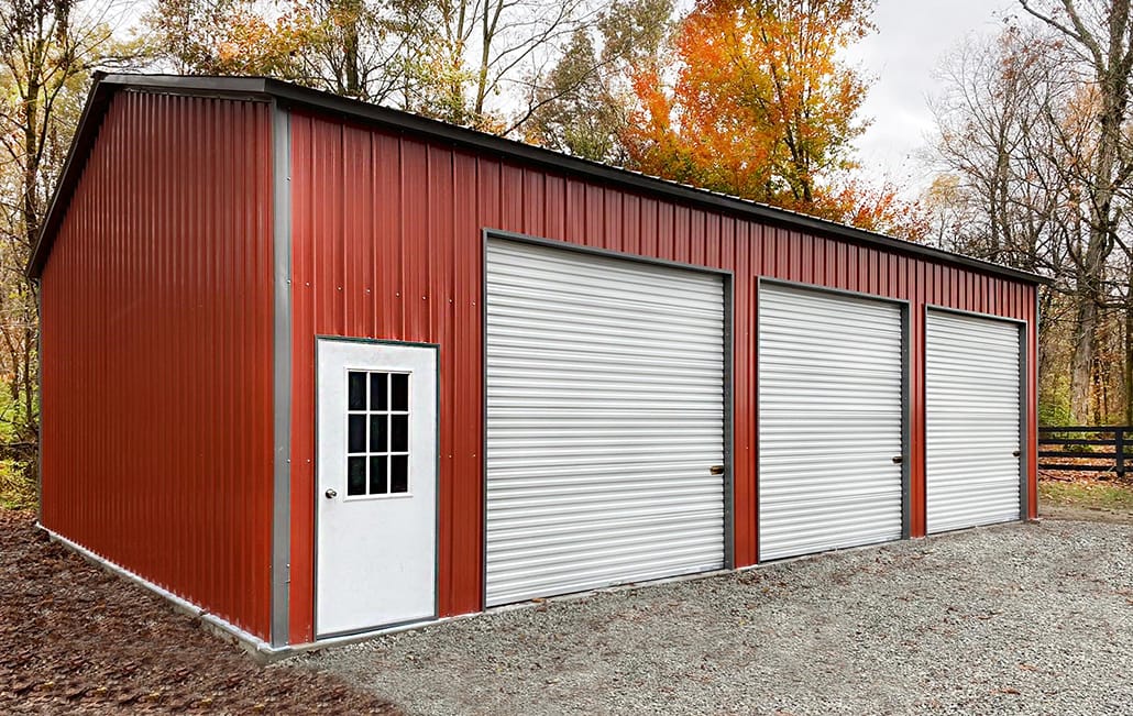 Choice Metal Buildings, 28' x 40' x 12'