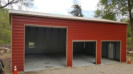 Choice Metal Buildings, 28' x 40' x 14'