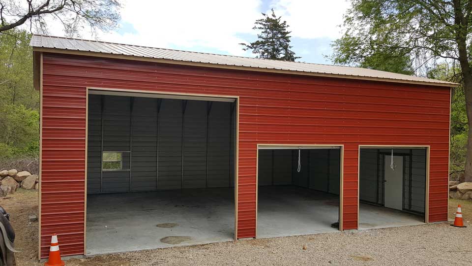 Choice Metal Buildings, 28' x 40' x 14'