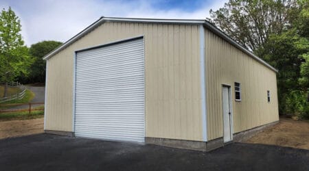 Choice Metal Buildings, 28' x 50' x 12'