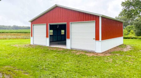 Choice Metal Buildings, 30' x 40' x 9'