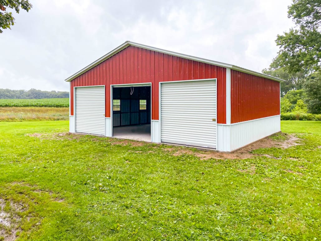 Choice Metal Buildings, 30' x 40' x 9'