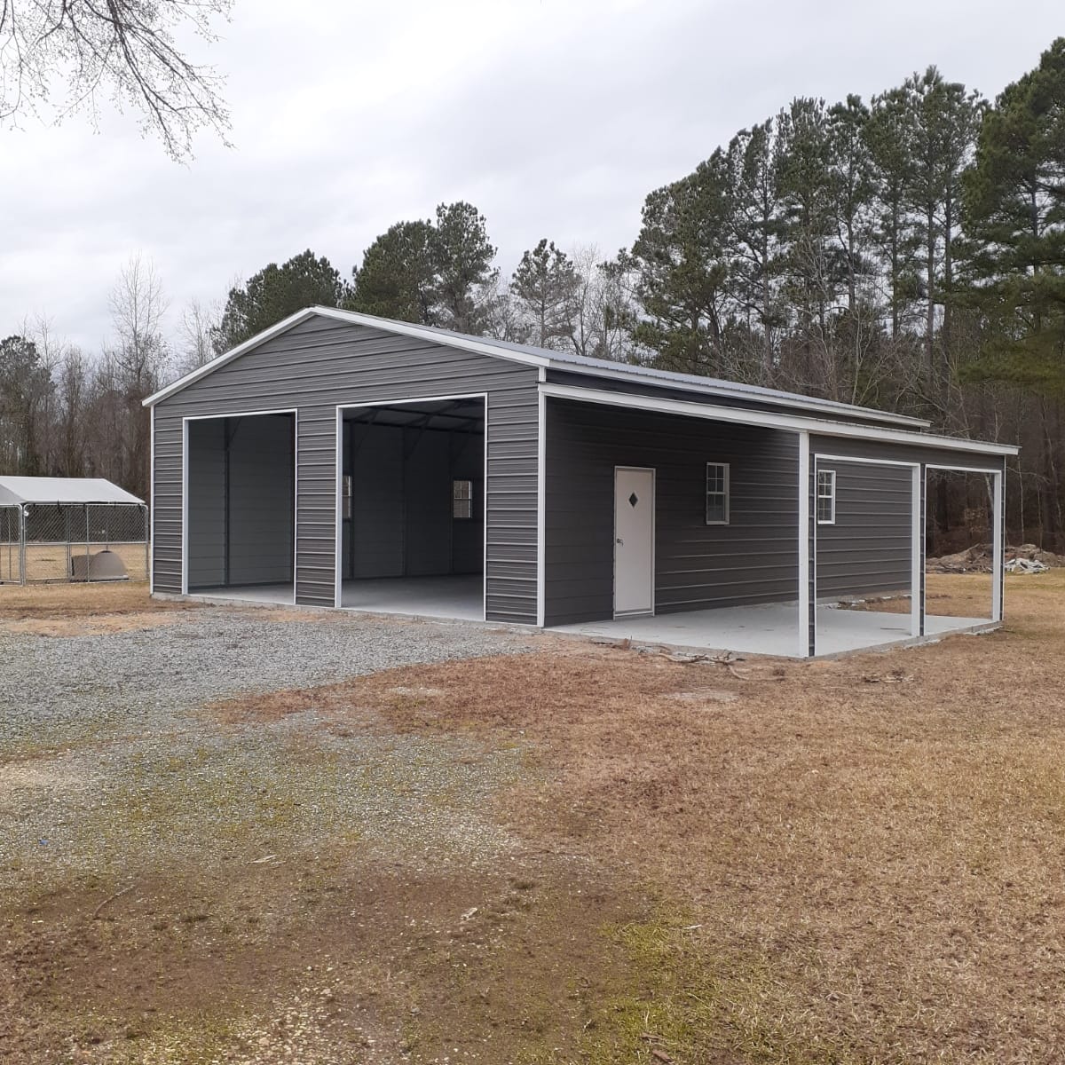 Choice Metal Buildings, 30' x 40' x 12'
