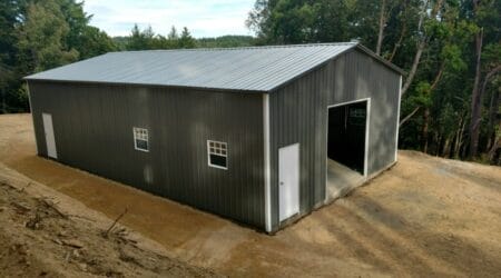 Choice Metal Buildings, 30' x 45' x 12'