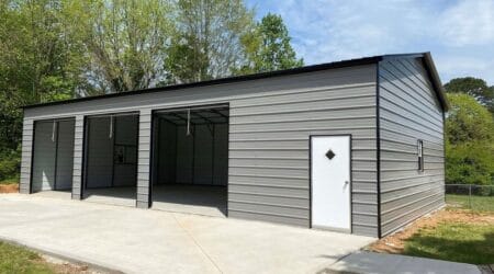 choice metal buildings, 30' x 50' x 12'