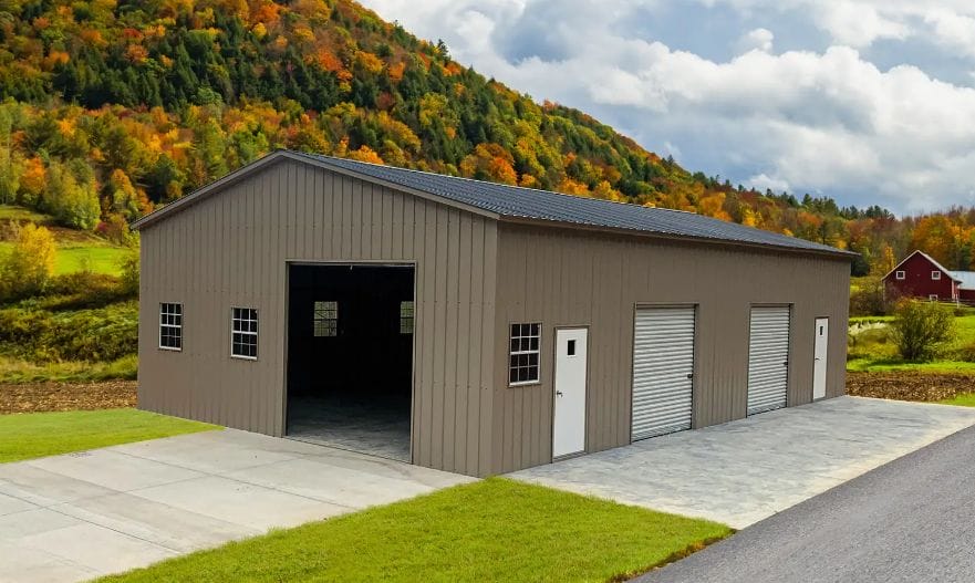 Choice Metal Buildings, 30' x 60' x 12'