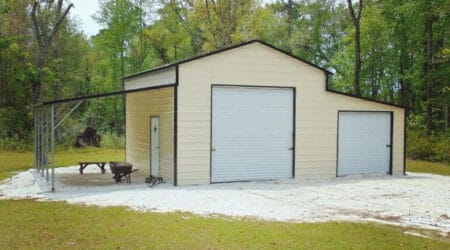 choice metal buildings, 44′ x 20′ x 12′